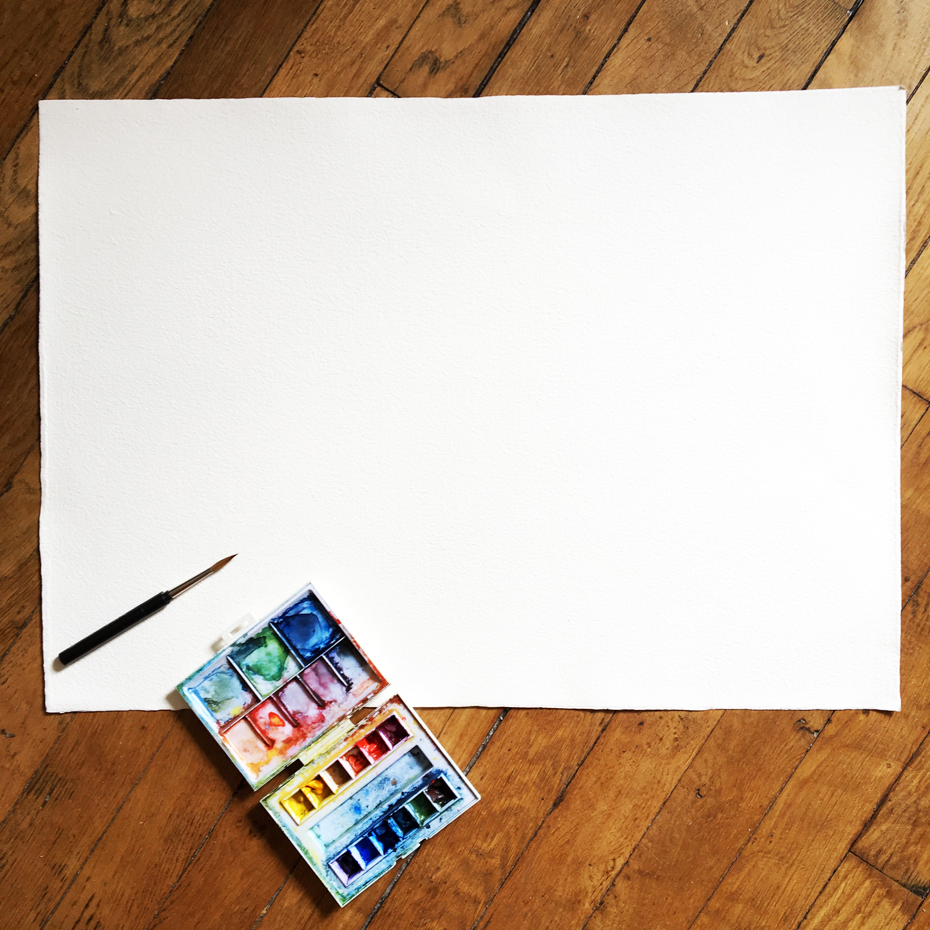 Papier aquarelle : informations et conseils pour bien choisir votre papier